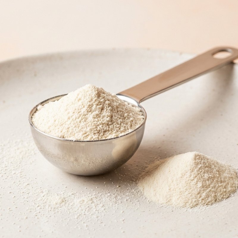 Scoop of DailyDog taurine powder