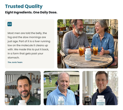 Trusted quality: eight ingredients, one daily dose