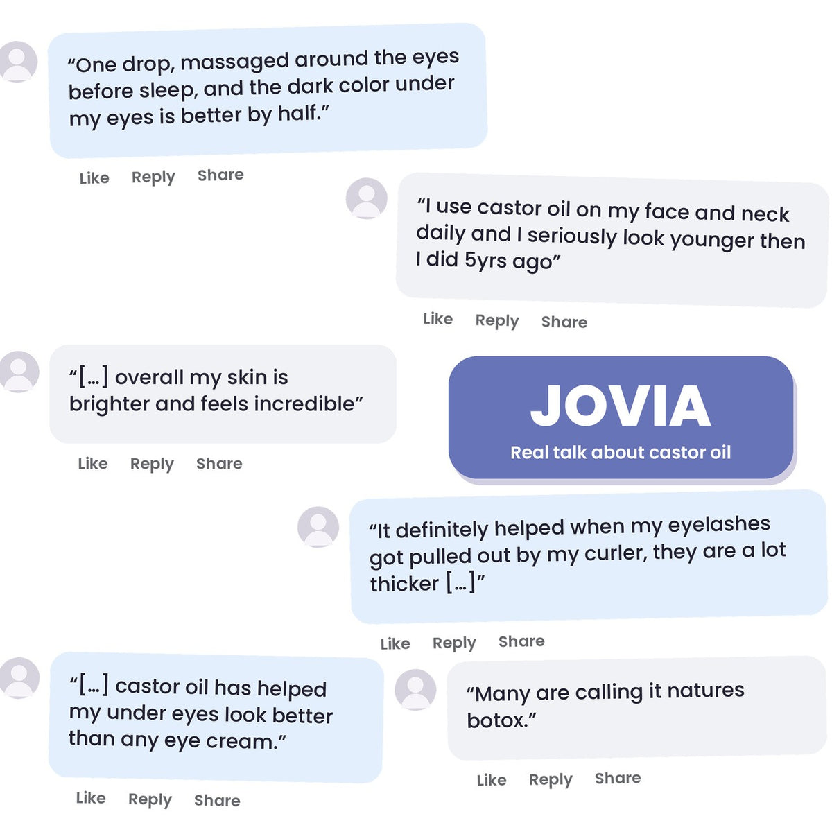 Real comments about castor oil