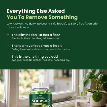 Every other fix asks you to remove something. Jovia is the one you add.