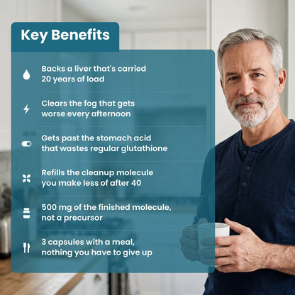 Key benefits of Jovia Liposomal Glutathione Complex
