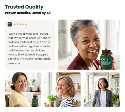 Trusted quality, verified customers with Jovia Oxygen Cleanse